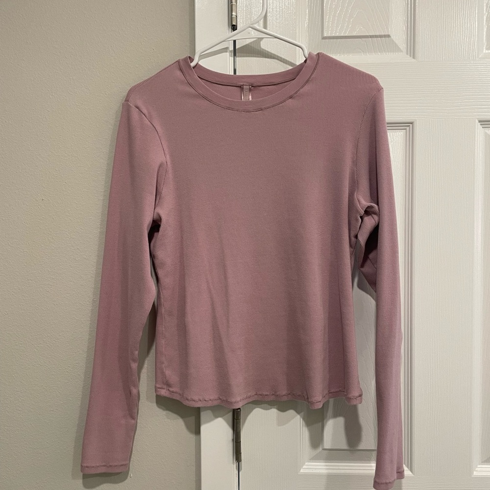 SKIMS Dusty Pink Long Sleeve Top 3X